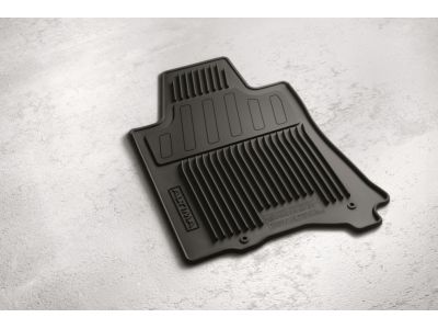 Nissan All-Season Floor Mats - (Rubber / 4-Piece / Black) T99E1-6CA0A