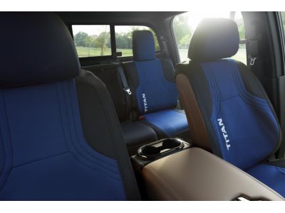 Nissan Seat Cover - Wet Suit (blue) Water Resistant Seat Cover: Rear Only 999N4-W400R