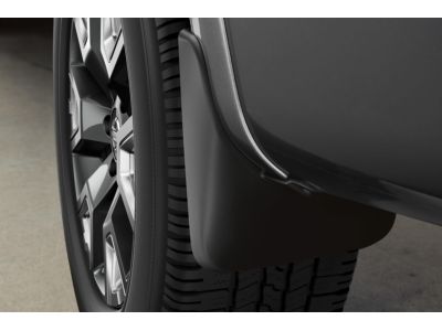 Nissan Splash Guards - Rear Set (2-Piece / Black) Platinum Reserve Sl & Pro-4X With Over Fenders 999J2-W4004