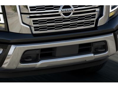 Nissan Tow Hooks Kit - Front (Black, 2 piece) 999T7-W700A
