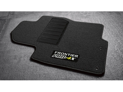 Nissan Floor Mats, Carpeted, Crew Cab - New Logo PRO-4X (3-Piece / Charcoal) 999E2-B4H03