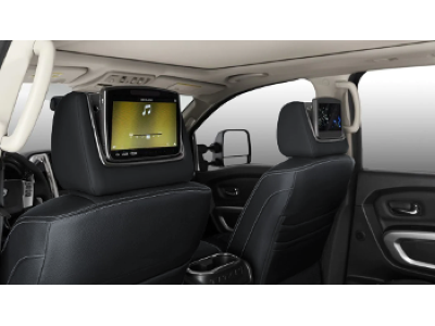 Nissan 999U8-W8110 Rear Seat EntertainmentTITAN And TITAN XD Crew Cab ONLY Rear Seat Entertainment (DVD /Digital Media System)