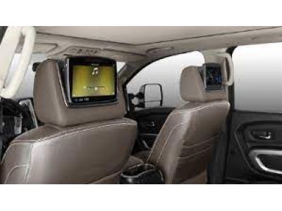 Nissan 999U8-W8510 Rear Seat EntertainmentTITAN And TITAN XD Crew Cab ONLY Rear Seat Entertainment (DVD /Digital Media System)