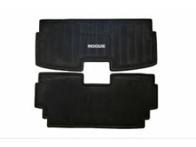 Nissan Cargo Area Protector - Carpeted Black (2-Piece) T99E3-6RR0A