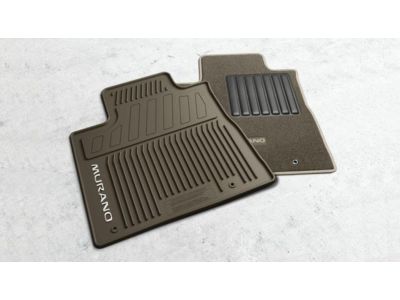 Nissan All-Season Floor Mats - 4-Piece / Black 999E1-C7000