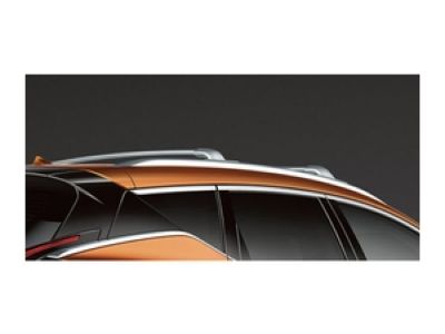 Nissan Roof Rail Crossbars: Black (2-Piece Set) 999R1-C3511