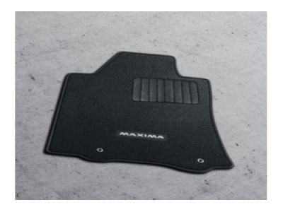 Nissan Carpeted Floor Mats - (4-piece / black / non-sport) T99E2-4RA1A