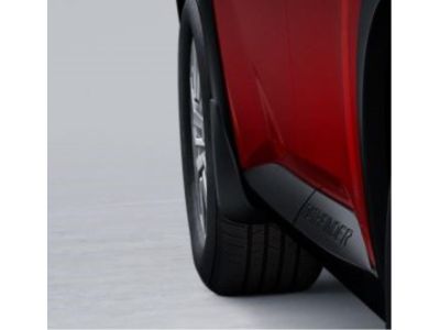 Nissan Splash Guards - Front Set (2-piece) Black T99J2-6TA3A