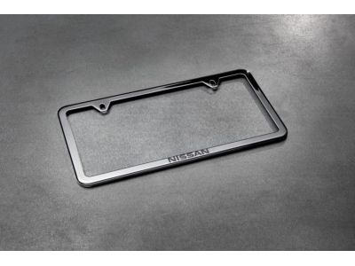 Nissan License Plate Frame - Slimline Polished Ss (Nissan Logo) T99M7-6TA0A
