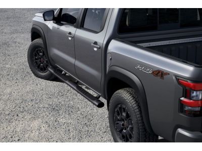 Nissan Step Rails - Tube (2-Piece Set / Black) - Crew Cab T99T6-9BU30