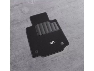 Nissan Carpeted Floor Mats - (2-piece / Black) T99E2-6PA0A