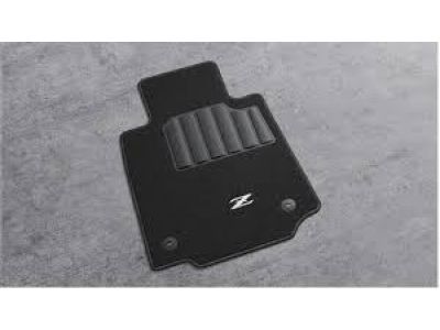 T99E2-6PA0C Nissan Carpeted Floor Mats - NISMO (2-piece / Black) Product Photo 1 of 1