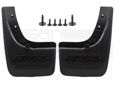 T99J2-9BU54 Nissan Mud Flaps Kit - 4x4 Rear Product Photo 1 of 1