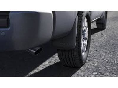 T99J2-9BY04 Nissan Splash Guards - Rear Set (2-piece / Black) Product Photo 1 of 1