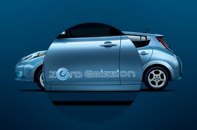 Nissan Zero Emission Graphic;Cement G6820-3NA0A