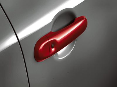 Nissan Door Handle Covers with I-Key - Front;Yellow KE605-1K052YW
