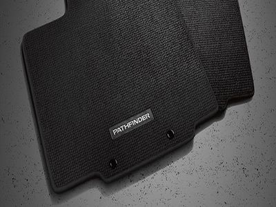 Nissan Carpeted Floor Mats;Charcoal (For Charcoal Interior) 999E2-XZH02