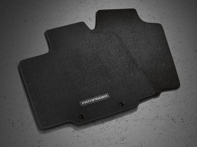 Nissan Carpeted Floor Mats - (4-piece / Charcoal) 999E2-XZH12