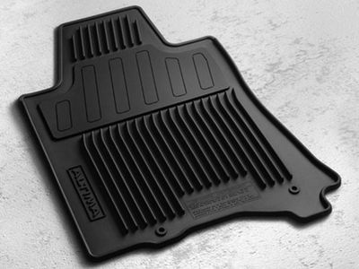 Nissan All-Season Floor Mats (Rubber / 4-piece / Charcoal) 999E1-U5000