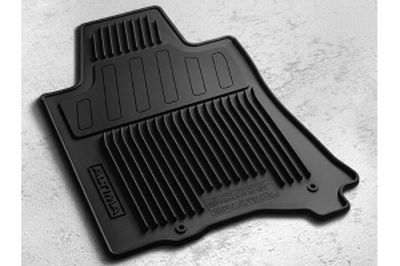 Nissan All Season Floor Mats - Black(Black, Front Row - Set of 2) 999E1-2X000