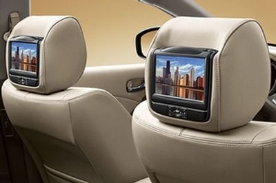 Nissan Dual Head Restraint DVD(Beige) 999U8-CW300