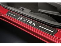 999G6-LZ000 2013 Nissan Sentra Illuminated Kick Plate front and rear 