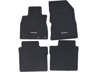 Nissan 999E2-4Y002 Versa Floor Mats W/O Trunk Release Blk