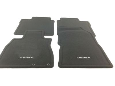Nissan 999E2-4Y002 Versa Floor Mats W/O Trunk Release Blk