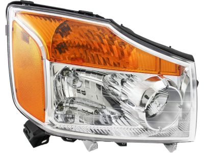 Nissan 26010-9FD0A Passenger Side Headlight Assembly