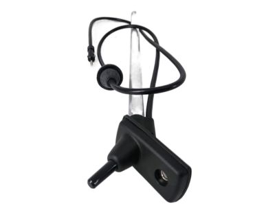 Black AM/FM Radio Mast Antenna For Nissan Hardbody D21 Pickup (1986-1997) - Pillar Mount