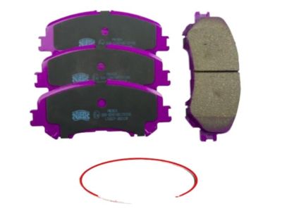 Nissan D1080-4BT0A Hardware Kit-Front Disc Brake Pad