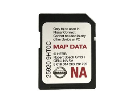 Nissan 25920-9HT0C Memory-Card,Map