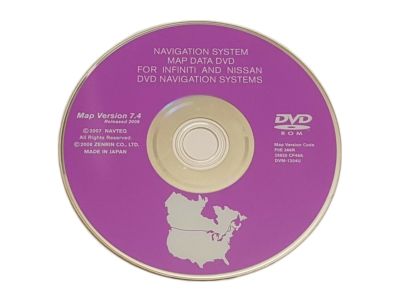 Nissan 25920-CF48A Dvd - Rom, Map