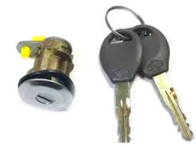 1998 Nissan Altima Door Lock Cylinder - H4660-9E000