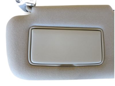 Pair Gray Sun Visors With Lights & Mirrors – For Nissan Sentra 2013–2019 – OEM 964003SG8A
