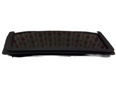 Nissan 82263-EA000 Glass-Rear Door Corner,LH