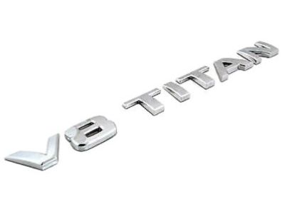 2004 Nissan Titan Emblem - 80894-7S205