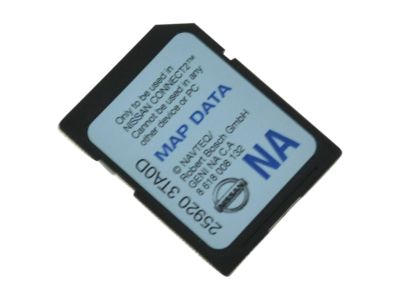 Nissan 25920-ZW00E Sd Card: Map