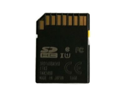 Nissan 25920-9DE0C Sd Card: Map