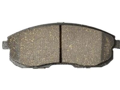 Bosch Front Brake Pad Set For Nissan Versa 2007-2012, 89829YZ, Blue With Hardware
