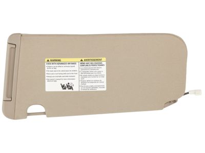 Nissan 96401-5Z30B Left Sun Visor Assembly