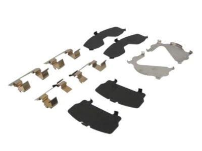 Nissan 41080-54C26 Hardware Kit-Front Disc Brake Pad