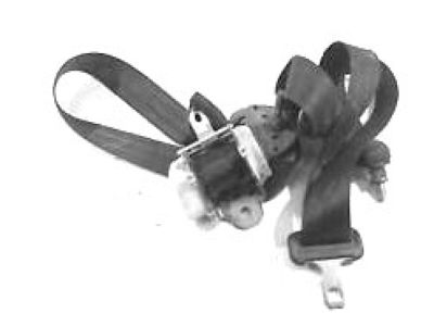 Nissan 88854-ZP08A Rear Seat Tongue Belt Assembly