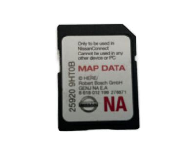 Nissan 25920-9HT0B Sd Card: Map