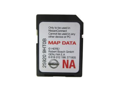 Nissan 25920-9HT0B Sd Card: Map