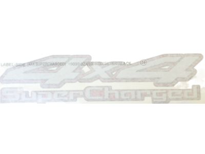 Nissan 99098-9Z410 Label-Body Side