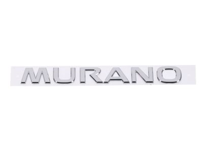 2010-2012 Nissan Murano Rogue Lift Gate 'AWD' Chrome Emblem Badge Nameplate OEM