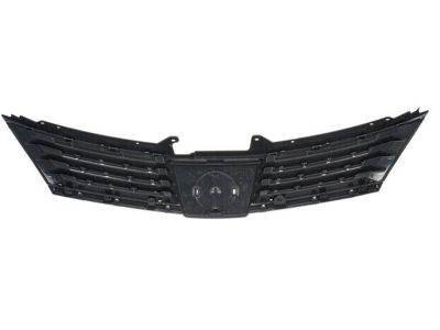 Upper Grille Assembly For Nissan Versa Sedan 2012-2015 – Chrome Trim – Direct Fit – No Emblem – NI1200247
