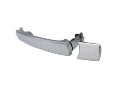 Nissan 80607-BLKKC Front Door Outside Handle Assembly, Left