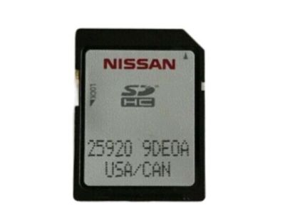 Nissan 25920-9DE0A Memory-Card,Map